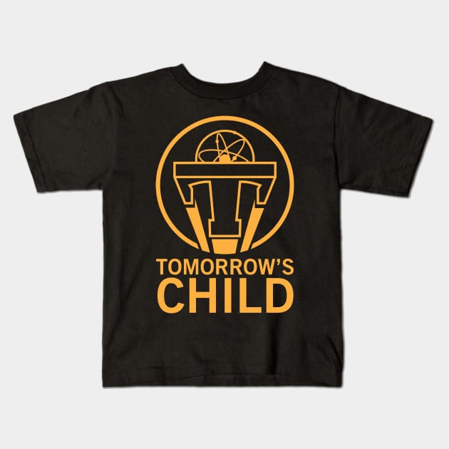 Tomorrowland Logo - Yellow Kids T-Shirt by chwbcc